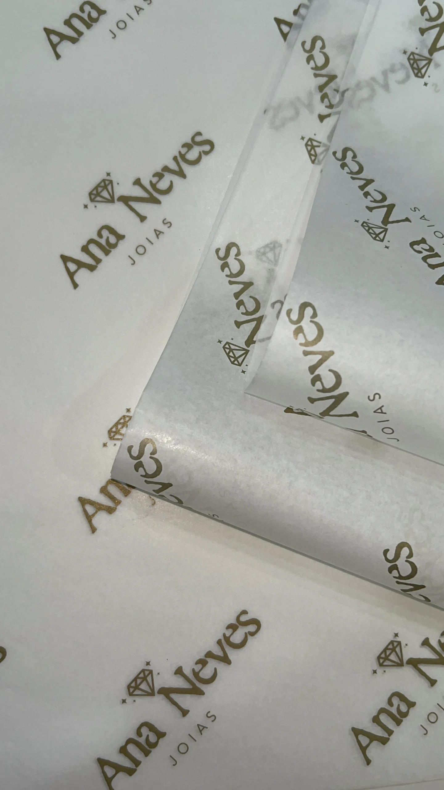 Papel seda personalizado Ana Neves