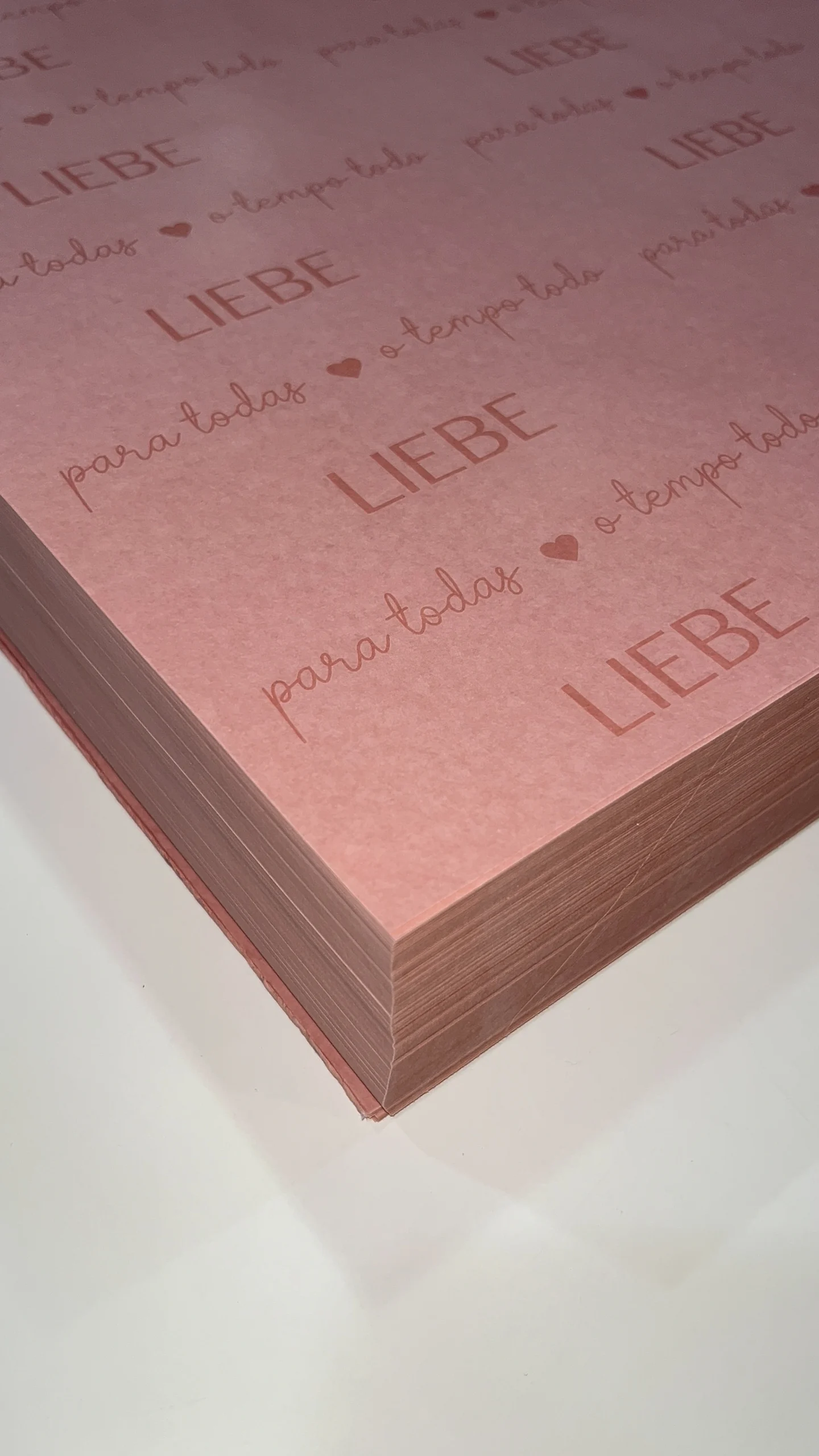 Papel seda personalizado Liebe